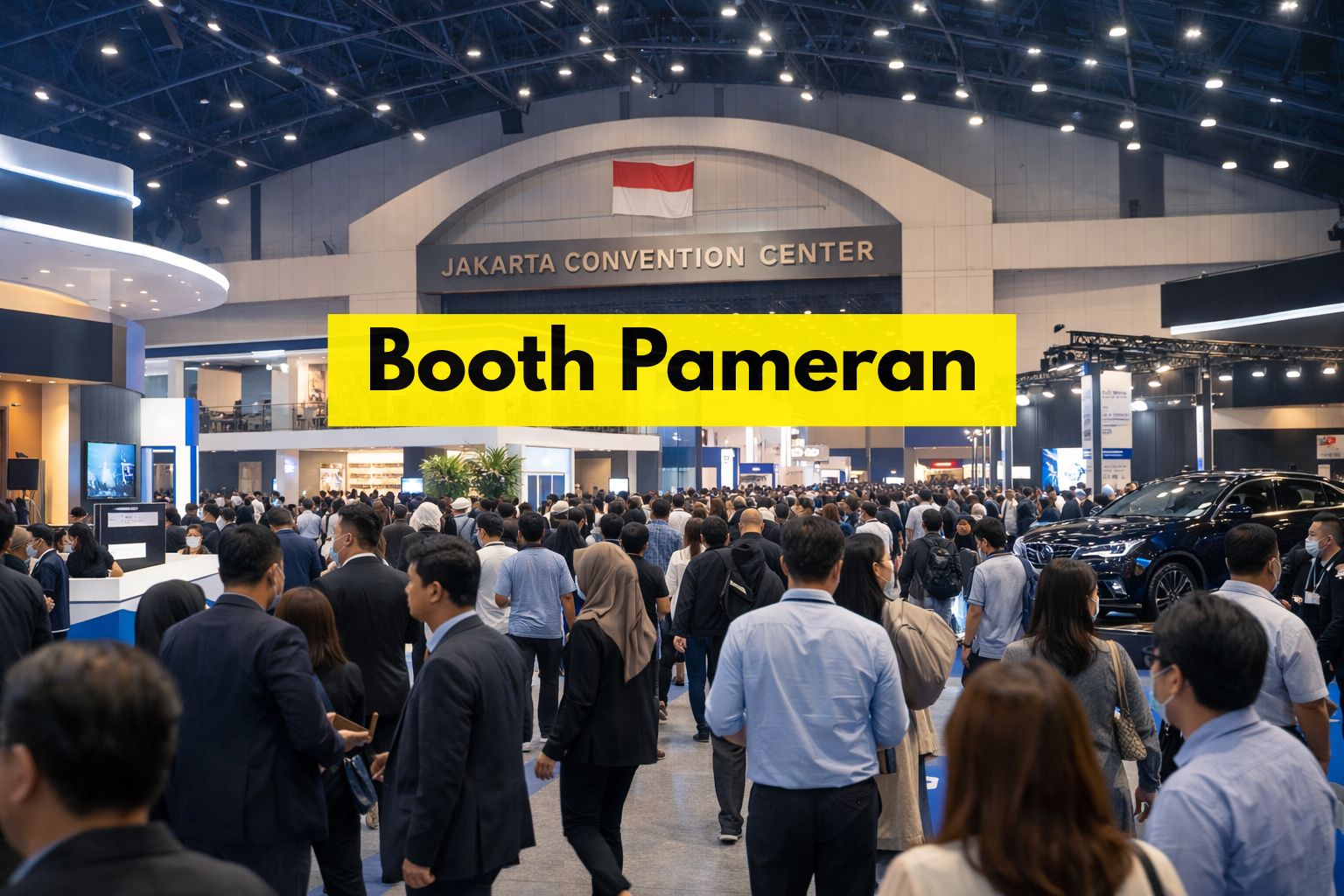 Ilustrasi Booth Pameran